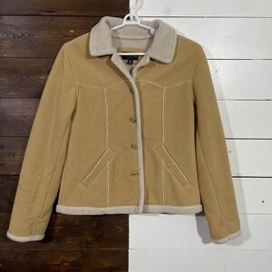 Vintage Sherpa Lined Jacket